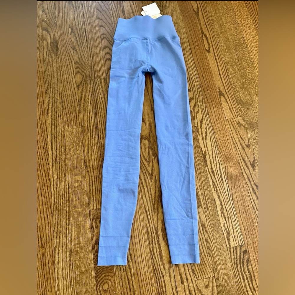 Fabletics SculptKnit® High-Waisted Legging, Marina, XS ***smaller than normal*** - Picture 2 of 8
